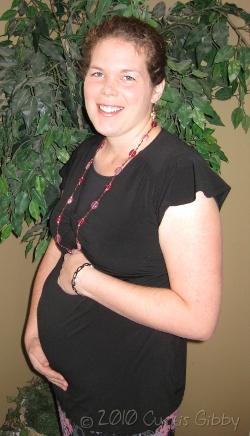Pregnant Sarah - 18 Weeks (third child)