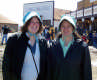View - Sarah and Becca Curzon at the American West Farm