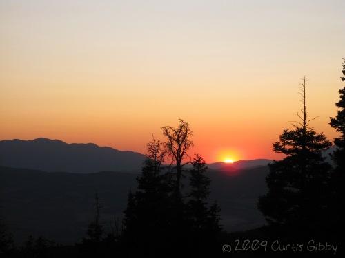 Gibby Cabin - Sunset