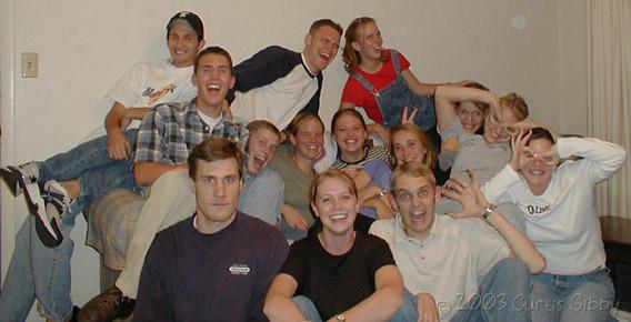 Our FHE group Fall 2002