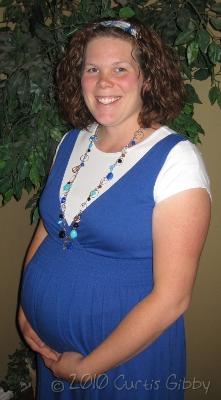 Sarah embarasada - 29 semanas (tercer hijo)