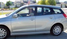 Sarah  and Audrey in our new Toyota Matrix