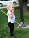 View - Jeremy Ranch 2007 - Audrey plays croquet